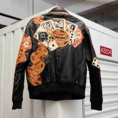 Pelle Pelle Cards Black Leather Jacket