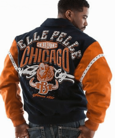 Pelle Pelle Chicago Bull Varsity Jacket