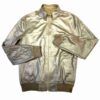 Pelle Pelle Cognac Reversible Bomber Jacket