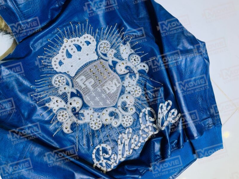 Pelle Pelle Crest Blue Jackets scaled 1