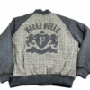Pelle Pelle Crest Lions Gray Black Jacket