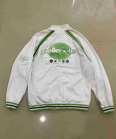 Pelle Pelle Embroidered Cotton White Jacket