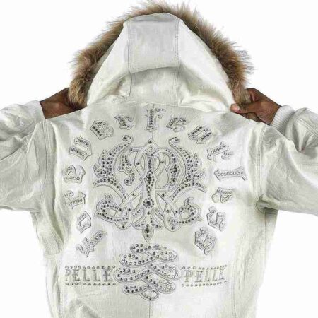 Pelle Pelle Forever Fearless White Leather Jacket