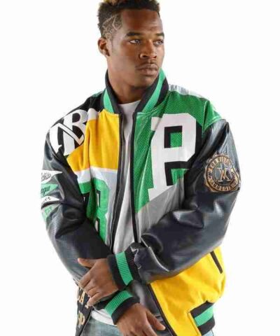 Pelle Pelle Green Leather Jacket