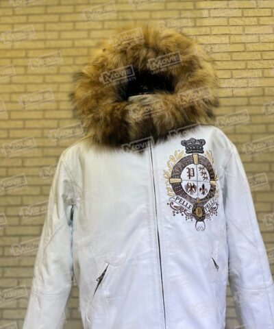 Pelle Pelle Hooded Fur Studded Jacket scaled 1