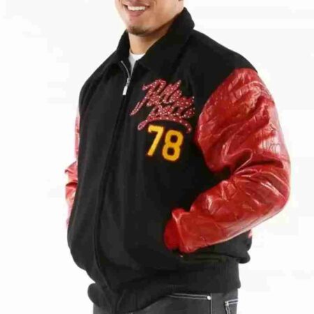 Pelle Pelle Indian Legendary Wool Black Jacket