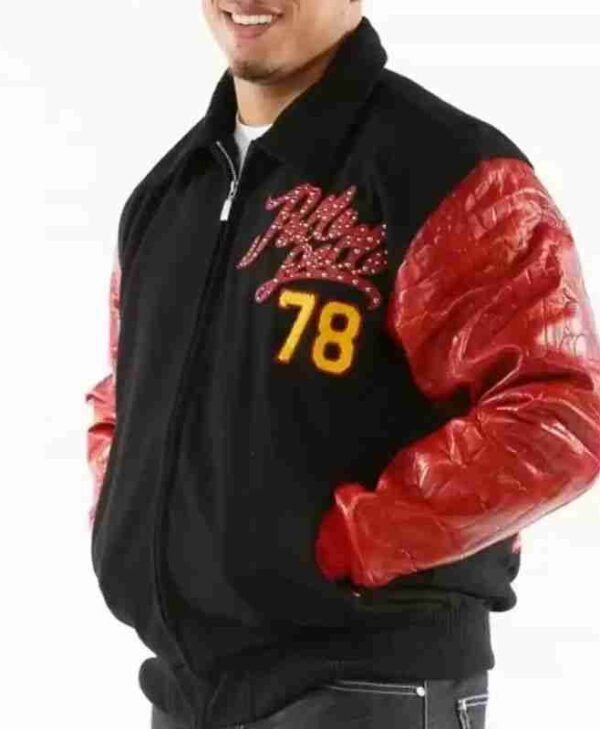 Pelle Pelle Indian Legendary Wool Black Jacket