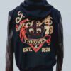 Pelle Pelle King of Thrones Black Hoodie 1