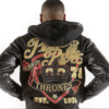 Pelle Pelle King of Thrones Black Wool Hoodie