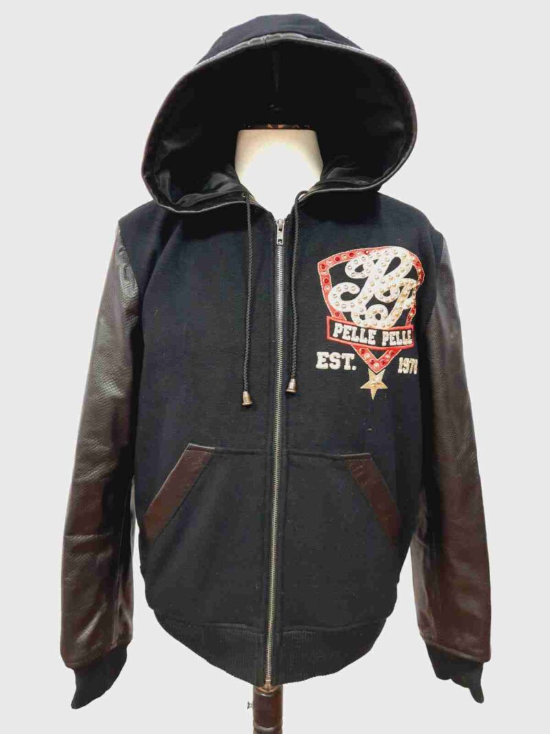 Pelle Pelle King of Thrones Black Wool Hoodie
