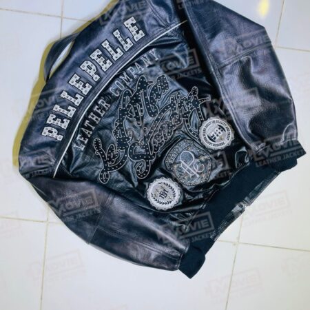 Pelle Pelle Last Man Black Jacket scaled 1