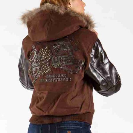 Pelle Pelle Legendary Custom Made Brown Wool Jackets