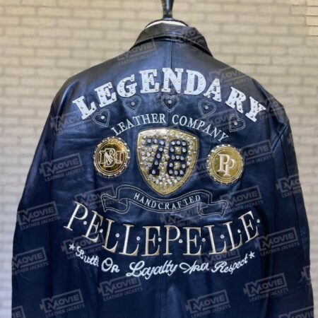 Pelle Pelle Legendary Studded Jacket scaled 1
