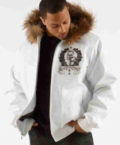 Pelle Pelle Live Like A King White Jacket