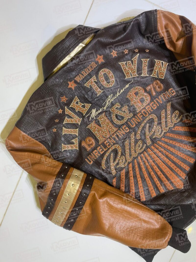 Pelle Pelle Live to Win Leather Jacket scaled 1