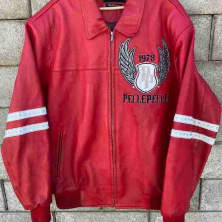 Pelle Pelle Mark Buchanon Leather Red Jacket 1