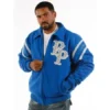 Pelle Pelle Mens Blue Detroit 78 Jacket