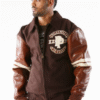 Pelle Pelle Panther Wool Brown Jacket