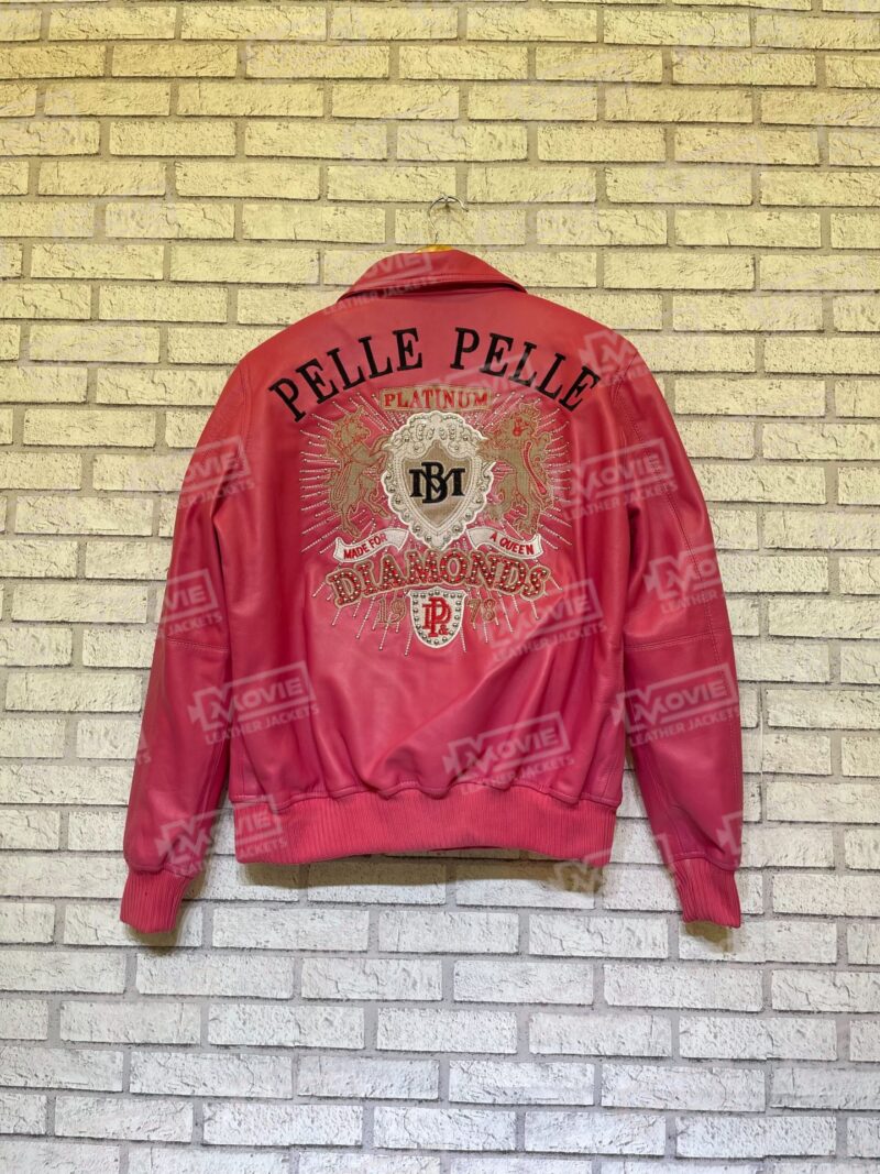 Pelle Pelle Pink Jacket scaled 1
