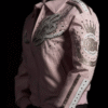 Pelle Pelle Pink Wool Jacket