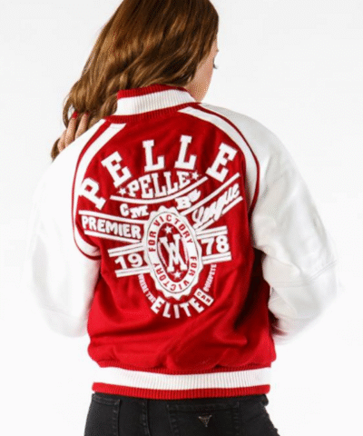 Pelle Pelle Premier League Red Wool Jacket