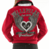 Pelle Pelle Red Heart Breaker Wool Jacket