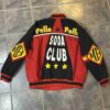 Pelle Pelle Soda Club Black Red Jacket