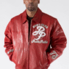 Pelle Pelle Sportster Red Sienna Leather Jacket
