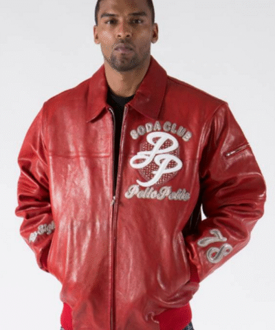 Pelle Pelle Sportster Red Sienna Leather Jacket