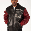Pelle Pelle Tiger Black Luster Leather Jacket