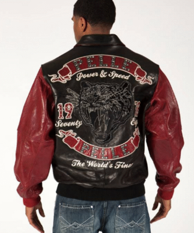Pelle Pelle Tiger Luster Leather Jacket