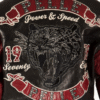 Pelle Pelle Tiger Maroon Luster Leather Jacket