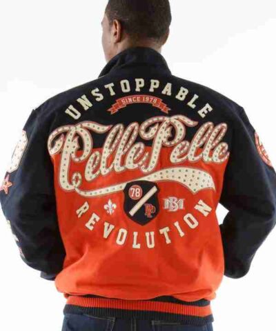Pelle Pelle Unstoppable Revolution Orange Black Jacket