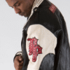 Pelle Pelle Varsity Biker Blackivory Jacket