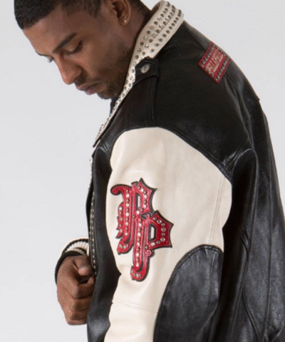 Pelle Pelle Varsity Biker Blackivory Jacket