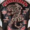 Pelle Pelle Varsity Biker Blackivory Plush Jacket 1