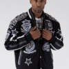 Pelle Pelle Varsity Black Jacket