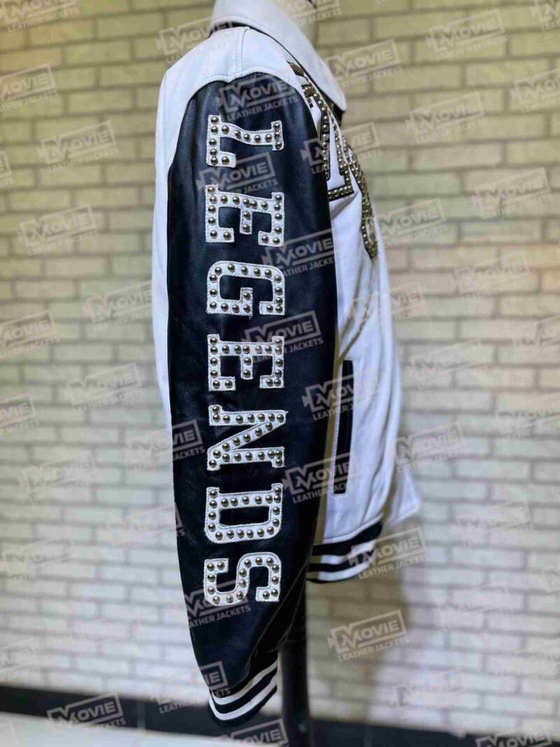Pelle Pelle White 1978 Vintage Leather Jacket scaled 1