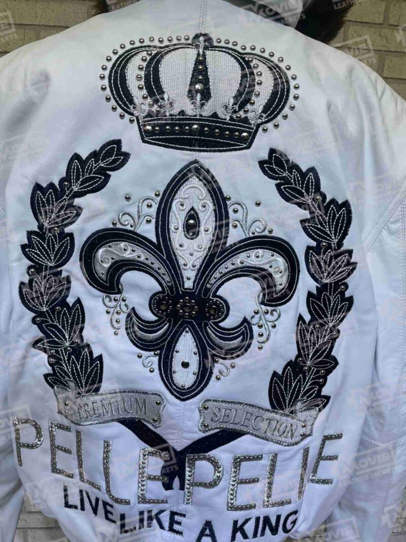 Pelle Pelle White Jacket scaled 1
