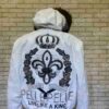Pelle Pelle White Live Like A King Jacket scaled 1