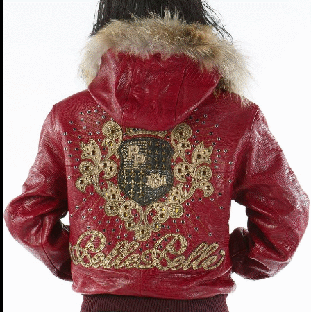 Pelle Pelle Women Red Leather Jacket