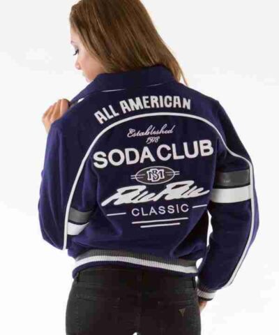 Pelle Pelle Women Soda Club Purple Jacket