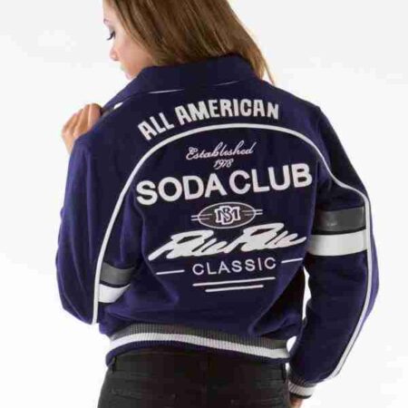 Pelle Pelle Women Soda Club Purple Jacket