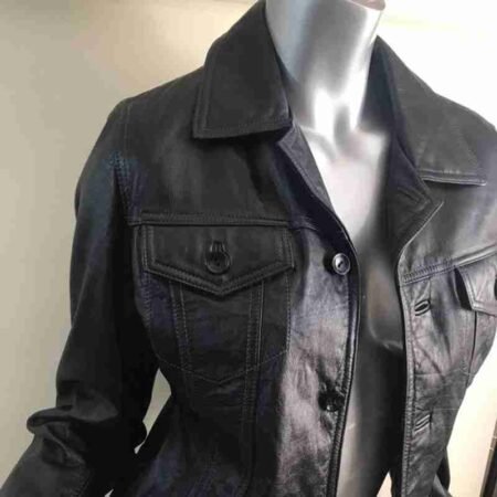 Pelle Pelle Womens Leather Moto Jacket