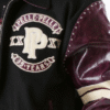 Pelle Pelle Wool Black And Plum Jacket
