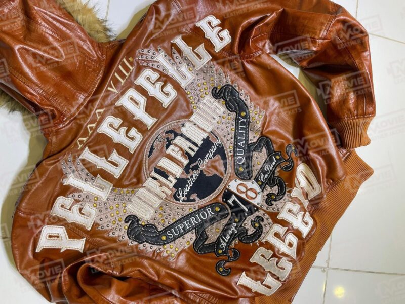Pelle Pelle World Famous Legend Brown Fur Jacket scaled 1