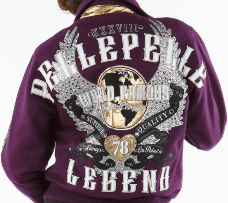 Pelle Pelle World Famous Legend Maroon Jacket