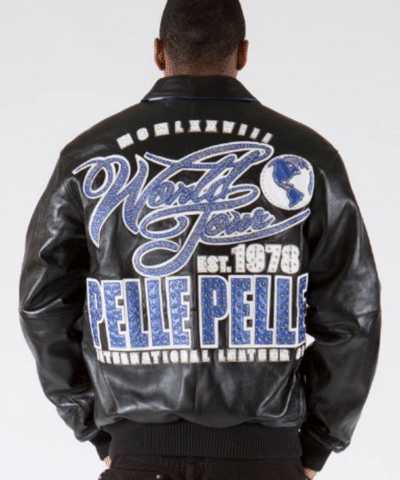 Pelle Pelle World Tour Black Plush Jacket