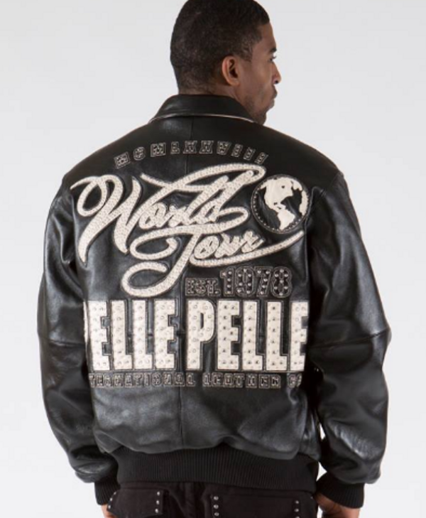 Pelle Pelle World Tour Blackivory Leather Jacket