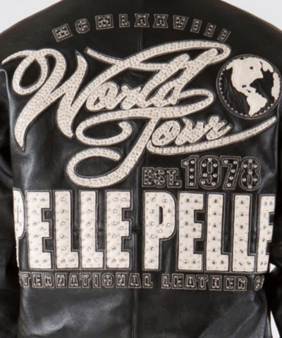 Pelle Pelle World Tour Blackivory Plush Jacket